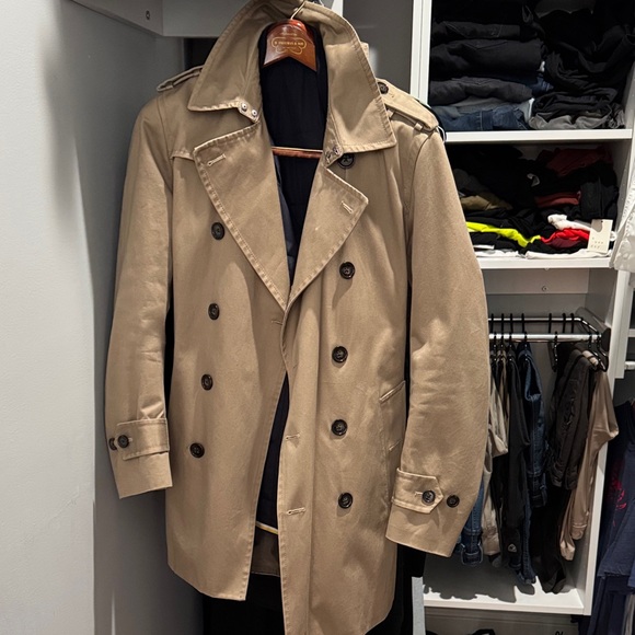 Banana Republic Other - Banana Republic Men’s Tan Double-Breasted Trench Coat
